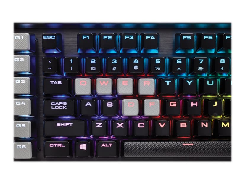 Corsair Gaming K95 RGB Platinum Kablet Nordisk Tastatur Svart