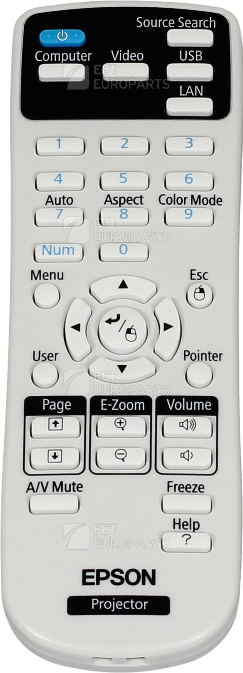 Epson Projector remote control