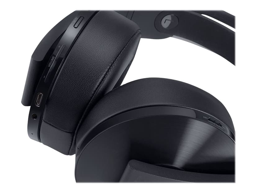 Sony Playstation 4 Platinum Wireless Headset 3,5 mm jakk Svart; Sølv