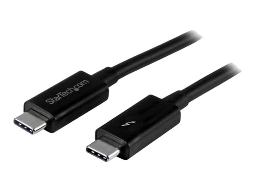 Startech 2m Thunderbolt 3 (20Gbps) USB C Cable / Thunderbolt USB DP 2m 24-stifts USB-C Hane 24-stifts USB-C Hane