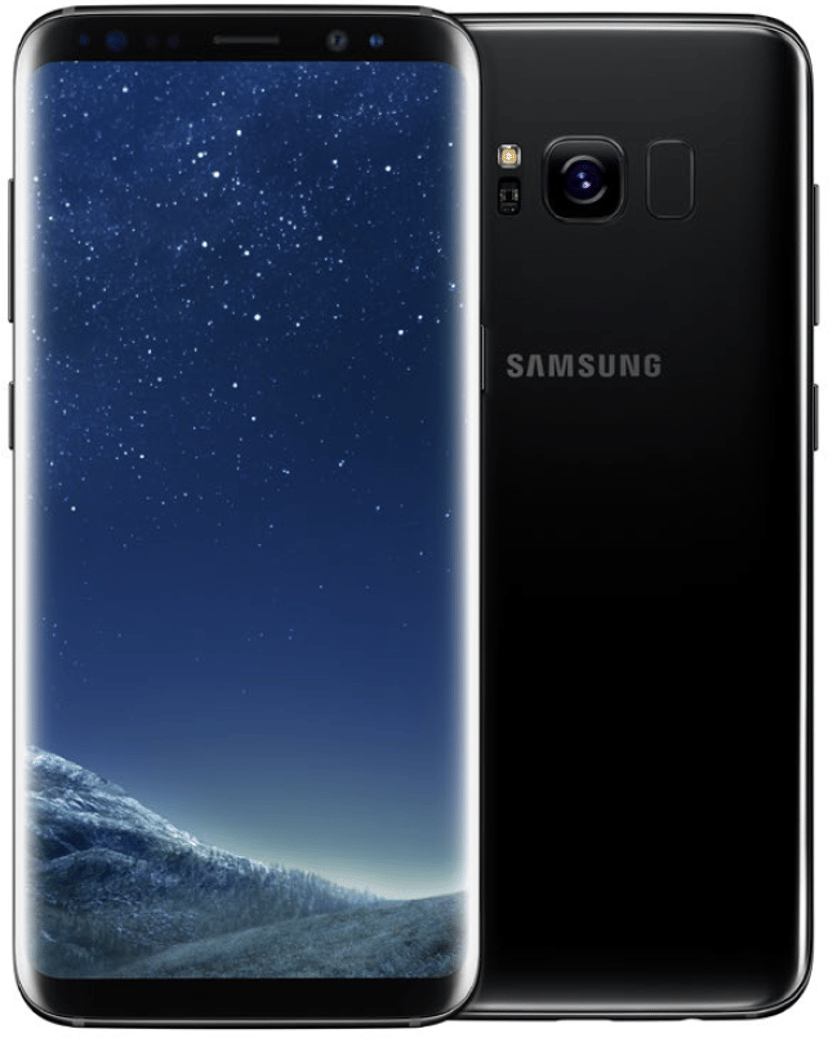Samsung Galaxy S8 64GB Enkelt-SIM Midnatts sort