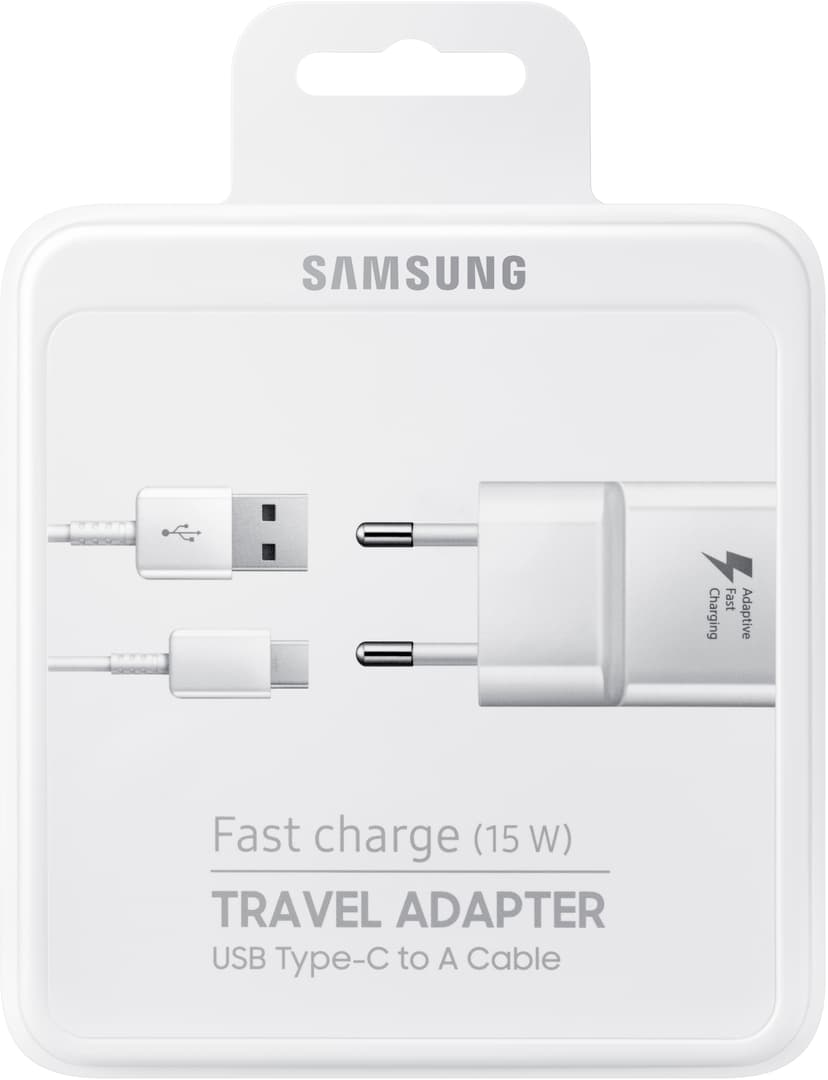 Samsung Fast Travel Charger USB-C Hvit