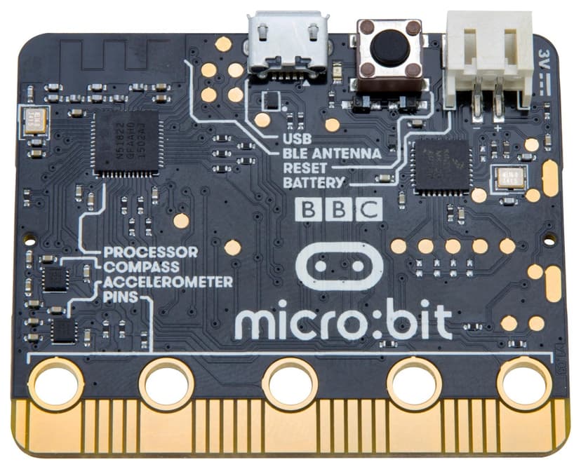 BBC Micro:Bit Go Med USB-Kabel/Batteri/Holder