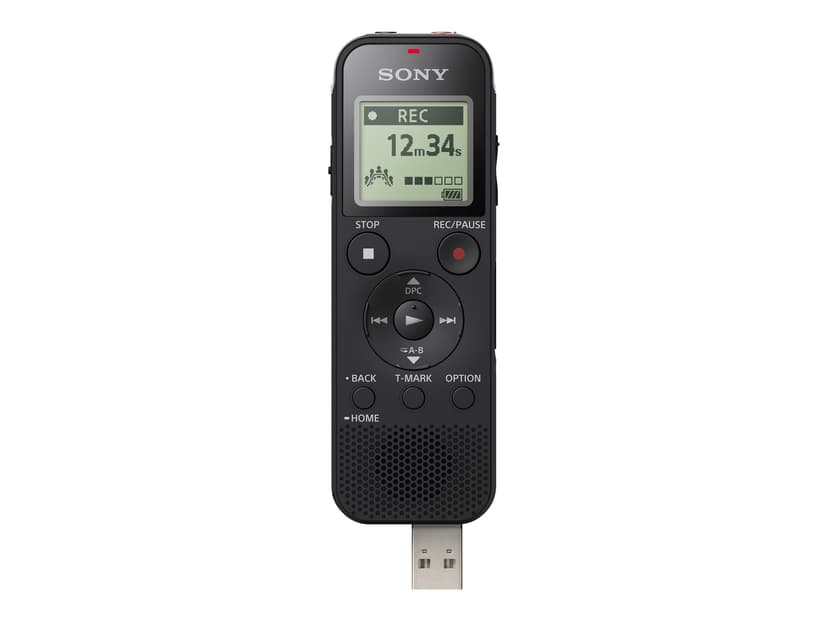 Sony Diktafon ICD-PX470 Svart (4GB)