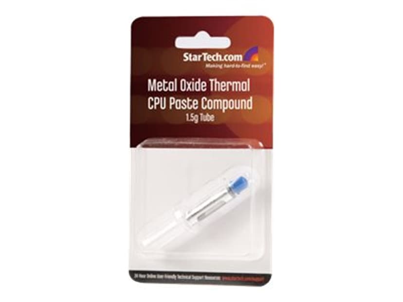 Startech 1.5g Metal Oxide Thermal CPU Paste Compound Tube