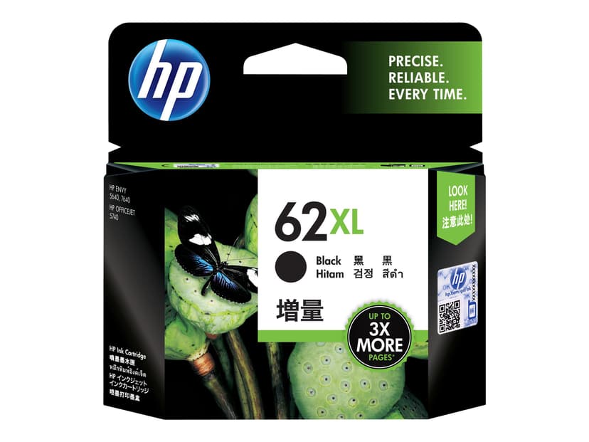 HP Inkt Zwart No.62XL - ENVY 5740 #Köp