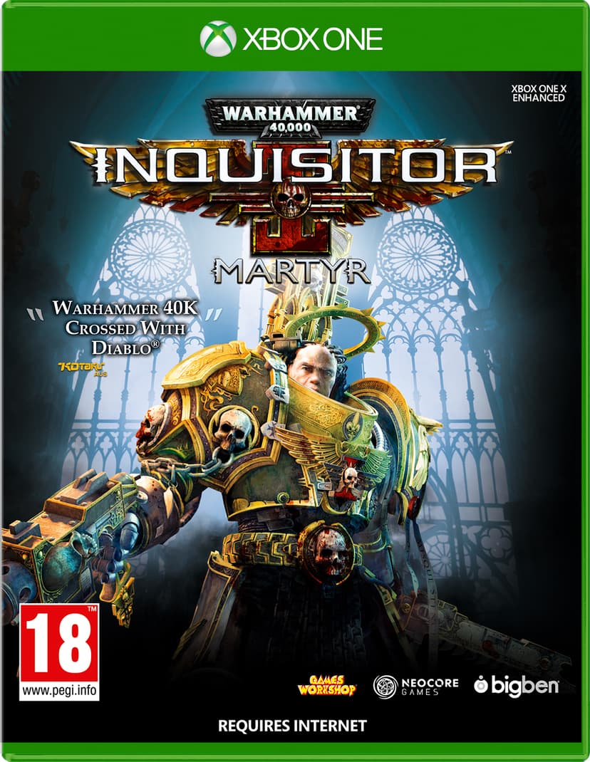 Big Ben Warhammer 40,000 Inquisitor Martyr Microsoft Xbox One