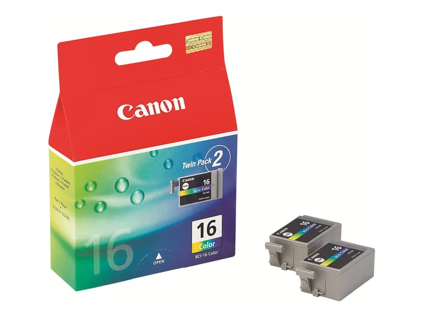 Canon Bläck Färg BCI-16 DS-700/710 2-PACK
