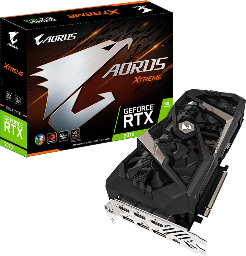 Gigabyte GeForce RTX 2070 Aorus X 8GB