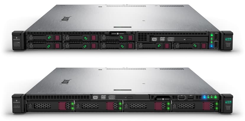 HPE ProLiant DL325 Gen10 SMB Solution EPYC 7251 8 kärnor 16GB Dustin.se