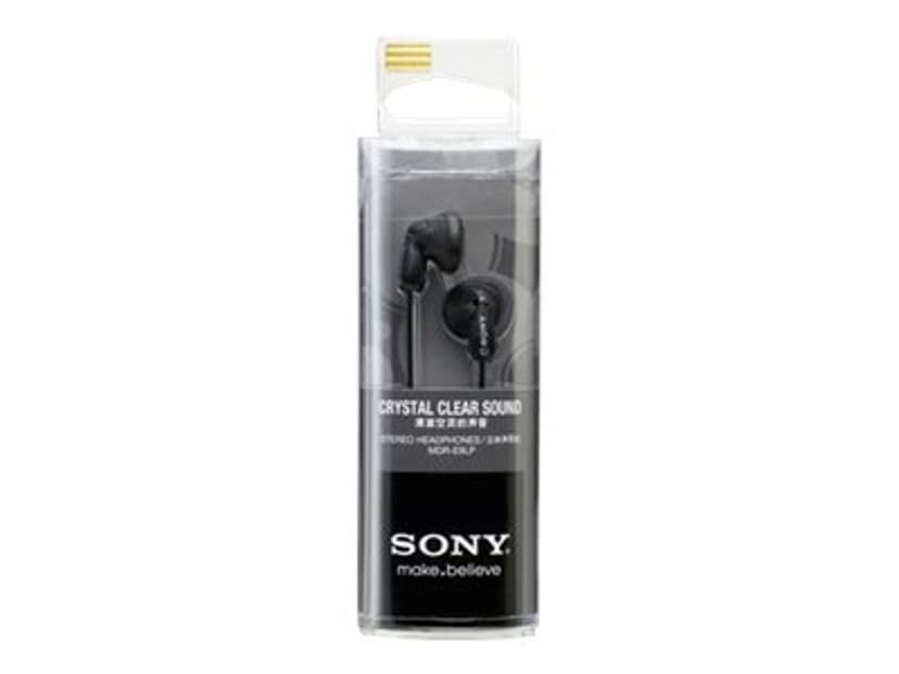Sony MDR-E9LP 3,5 mm jakk Svart