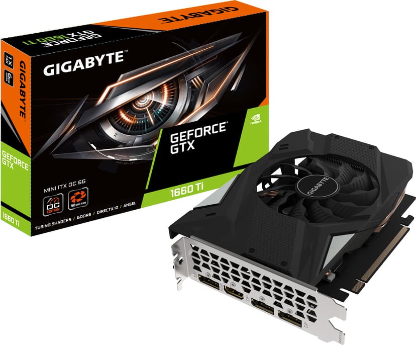 Gigabyte GeForce GTX 1660 Ti Mini-ITX OC 6GB