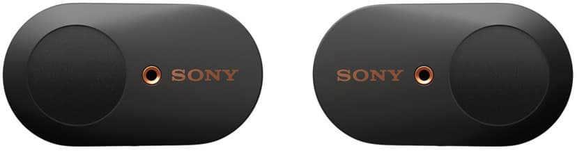 Sony WF-1000XM3 Trådlösa brusreducerande hörlurar med mikrofon Svart