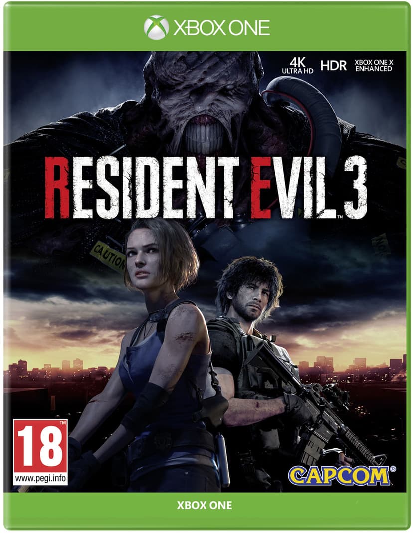 Capcom Resident Evil 3 Sony PlayStation 4
