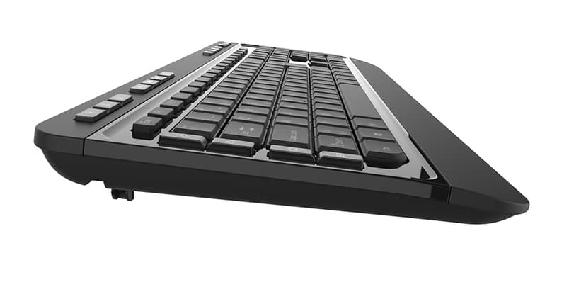 Voxicon Wired Keyboard 290W Kabelansluten Nordisk Tangentbord Svart