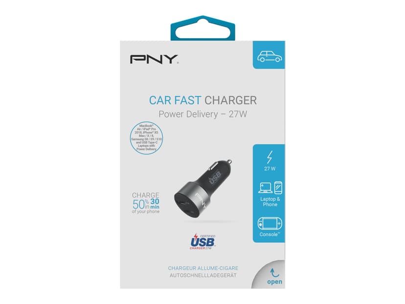 PNY Billaddare USB-C Fast Charge 27W