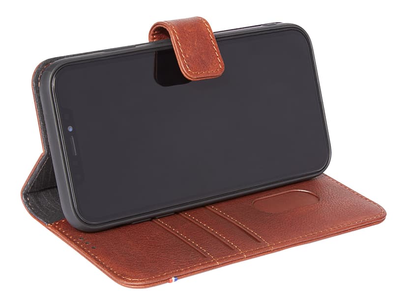 Decoded Detachable Wallet iPhone 11, iPhone Xr Brun