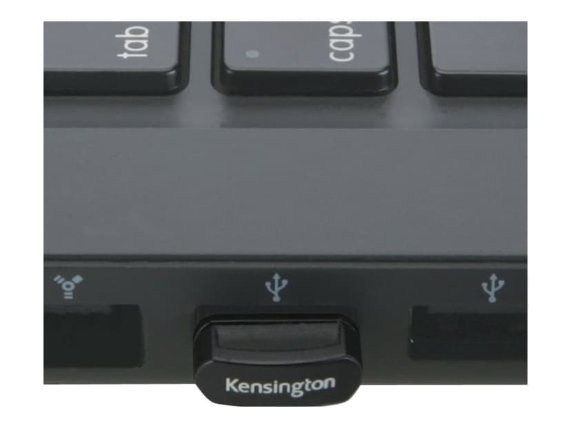 Kensington Advance Fit Wireless Mobile Trackball Musta, Punainen