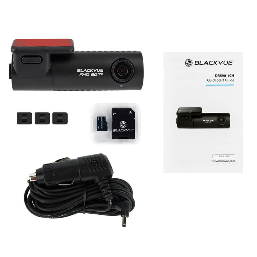 BlackVue Bilkamera DR590 1CH 32GB Nordic Svart
