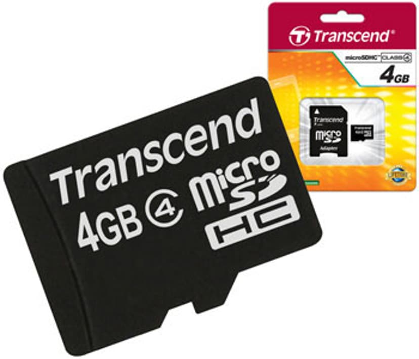 Transcend Flashminnekort microSDHC