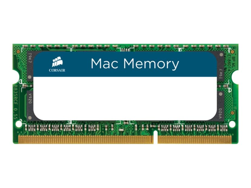 Corsair Mac Memory Hukommelse 8GB 1,600MHz DDR3 SDRAM SO DIMM 204-PIN