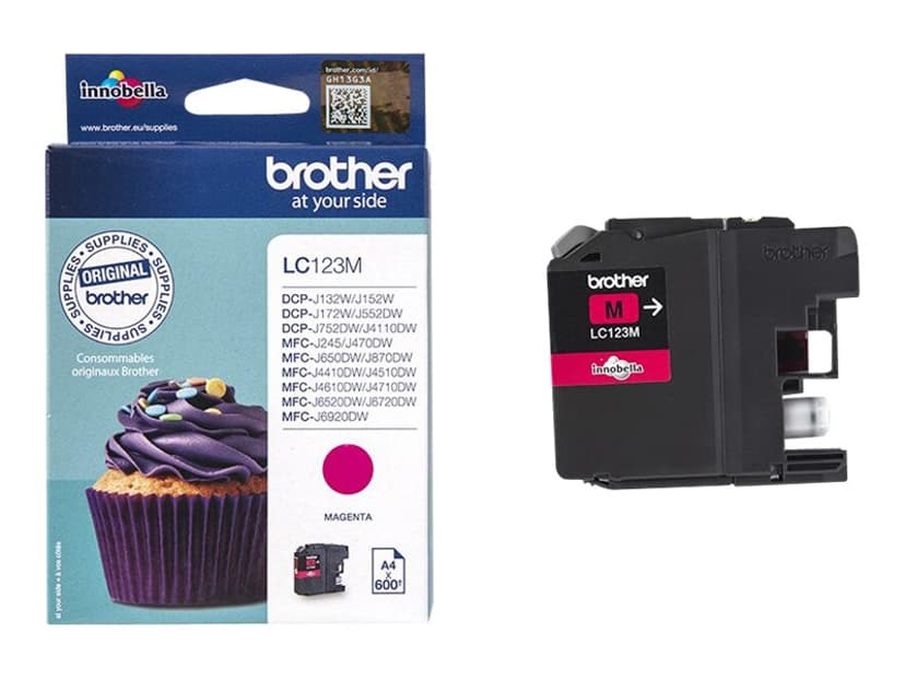 Brother Muste Magenta LC123M - MFC-J4510DW
