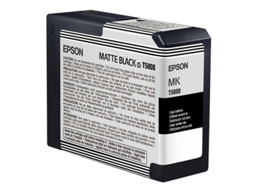 Epson Muste Matta Musta T5808 - PRO 3800