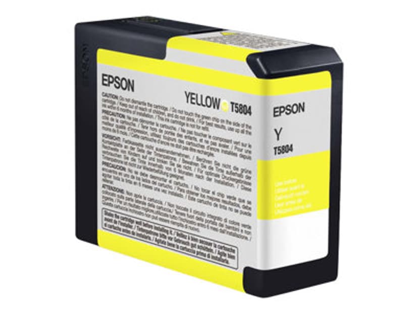 Epson Muste Keltainen T5804 - PRO 3800