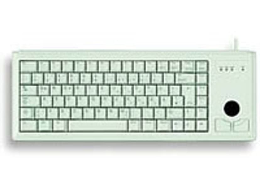 Cherry Compact-Keyboard G84-4400 - tangentbord Kabelansluten Tangentbord Tyska Grå
