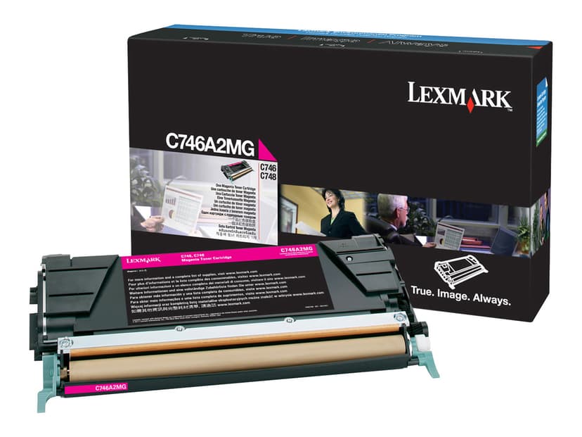 Lexmark Toner Magenta 7k - C746/C748 Return