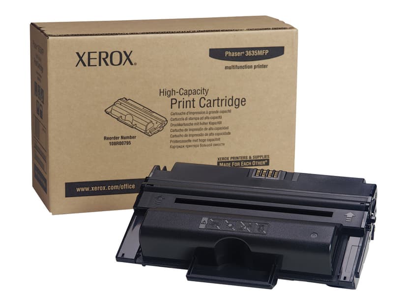 Xerox Toner Svart 10k - Phaser 3635