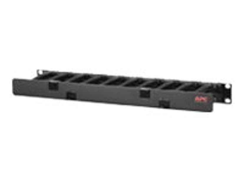 APC Horizontal Cable Manager Single-Sided with Cover 19"