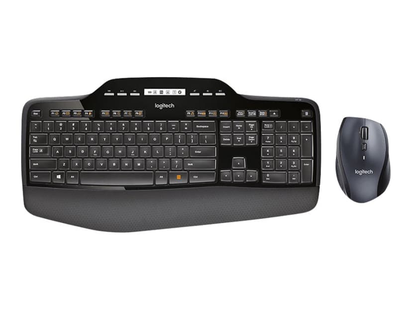 Logitech Wireless Desktop MK710 - tastatur- og mussett Tysk Tysk