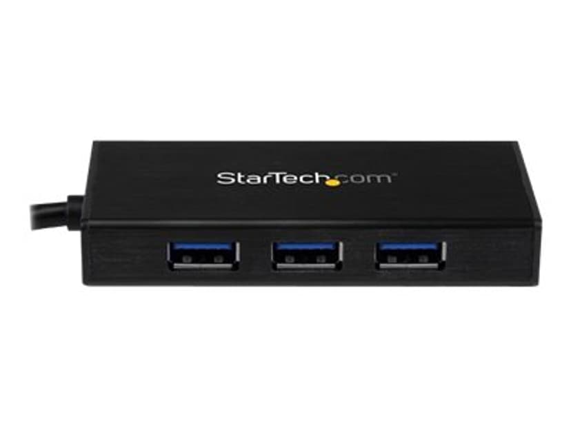Startech 3 Port Portable USB 3.0 Hub With Gigabit Ethernet Adapter NIC USB Hubb
