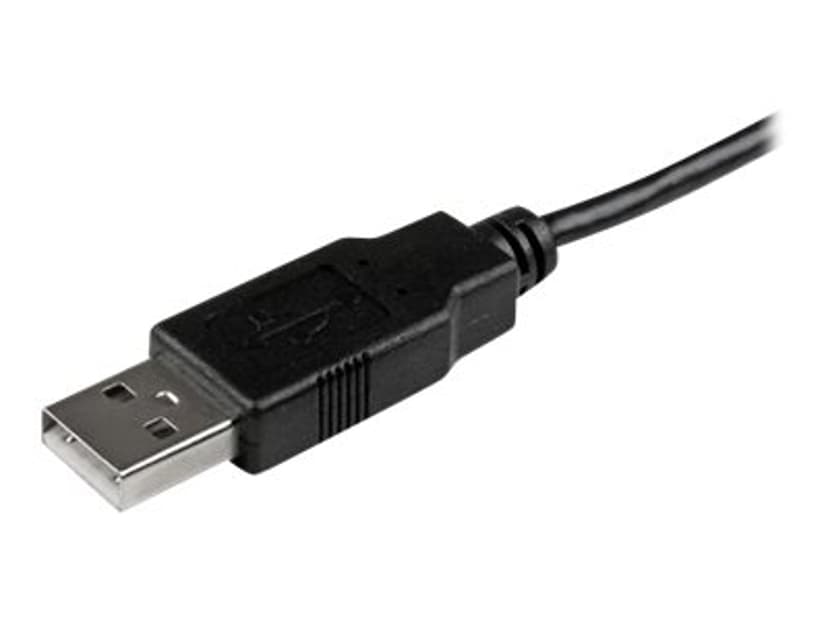 Startech Slim 0.5m 5 pin Micro-USB Type B Han 4 pin USB Type A Han