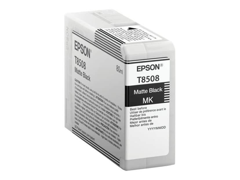 Epson Inkt Mat Zwart HD T8508 80ml - SUREColor P800