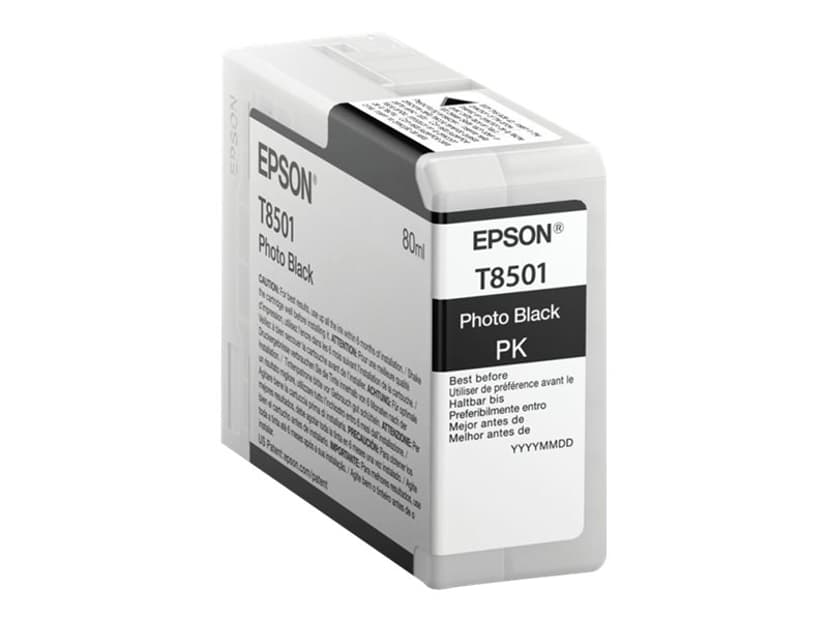 Epson Inkt Foto Zwart HD T8501 80ml - SUREColor P800