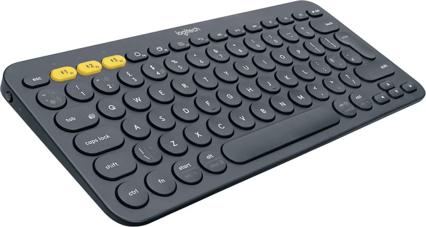 Logitech Multi-Device K380 Trådløs Nordisk Tastatur Sort
