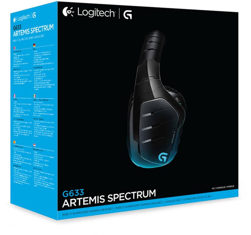 Logitech Gaming Headset G633 Artemis Spectrum