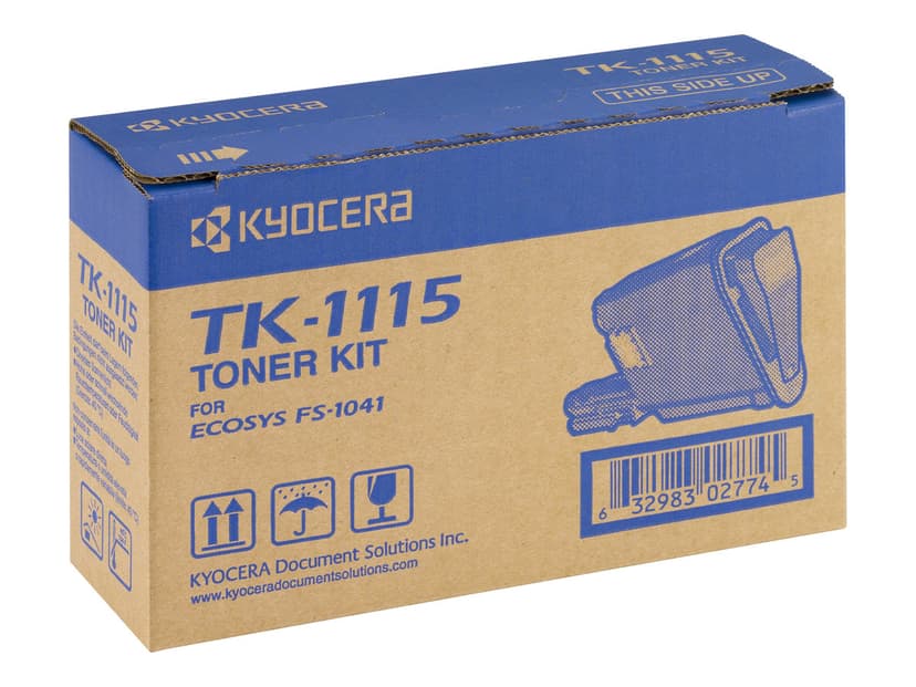Kyocera Värikasetti Musta TK-1115 1.6K