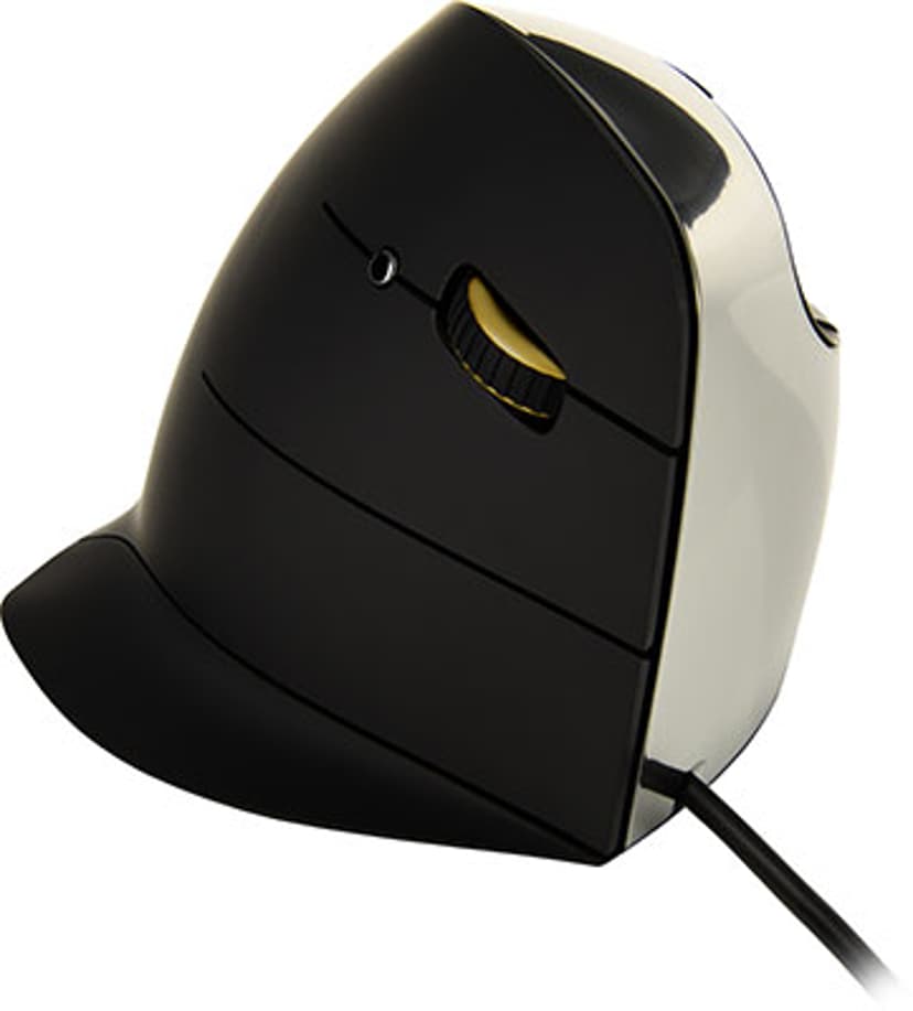 Evoluent Verticalmouse C Wired Right Kabling Mus Grå, Sort