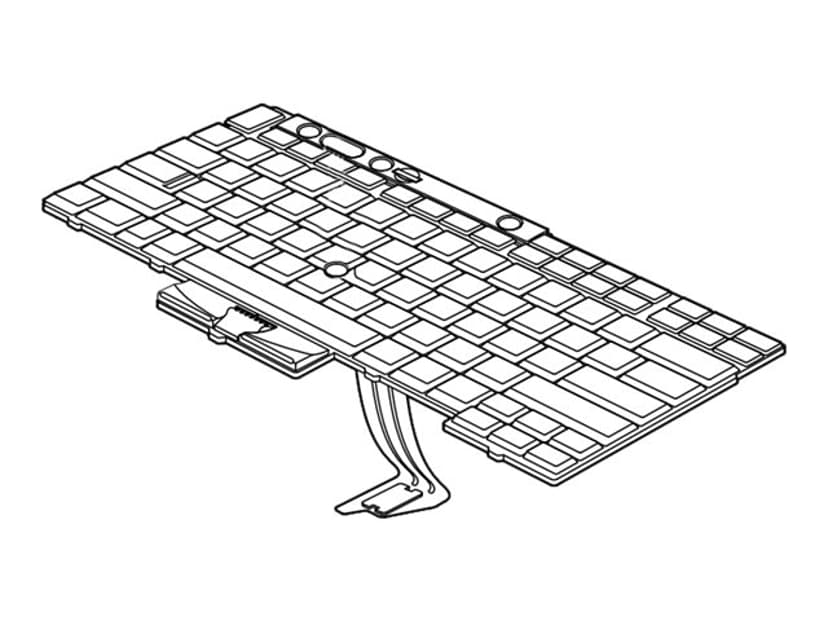 Lenovo Keyboard bezel assembly
