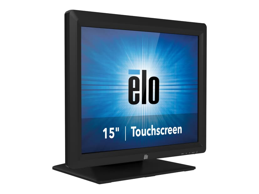 Elo 1517L 15" iTouch Zero-Bezel LCD LED Backlight VGA/USB/RS232 Svart