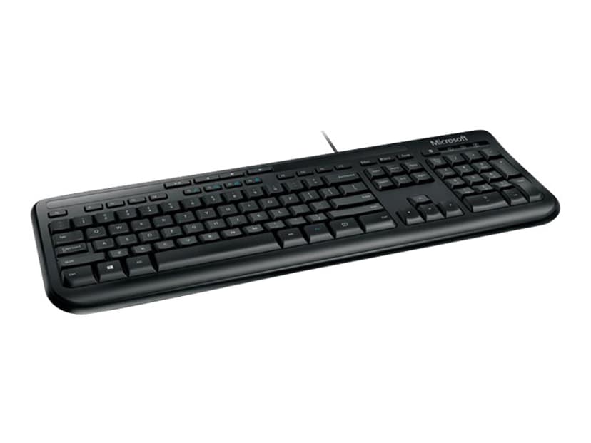 Microsoft Wired Keyboard 600 Kabelansluten Amerikansk Svart Tangentbord