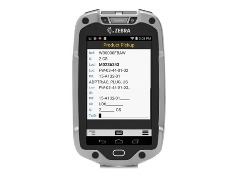 Zebra TC8000 2D SR BT/WiFi 1GB/4GB 4" WVGA Android