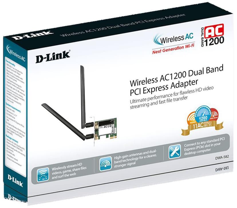 D-Link DWA-582 Wireless AC1200