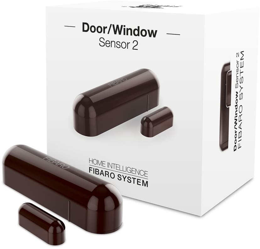 Fibaro Door/Window Sensor 2 Red Brown
