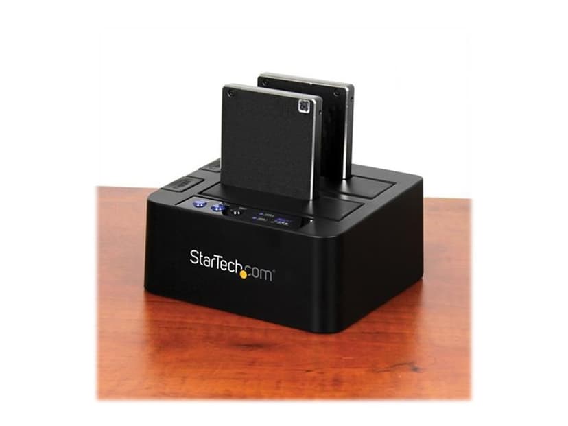 Startech 3.5"/2.5" SATA dupliceringsdockningsstation USB 3.1