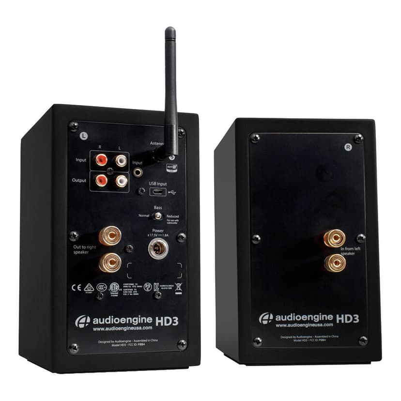 Audioengine HD3 Wireless Speakers Svart