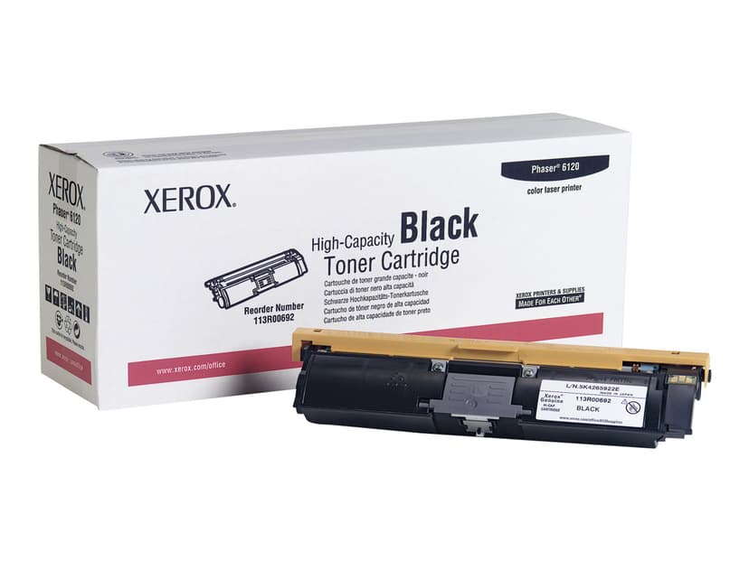 Xerox Toner Svart 4.5 - Phaser 6120